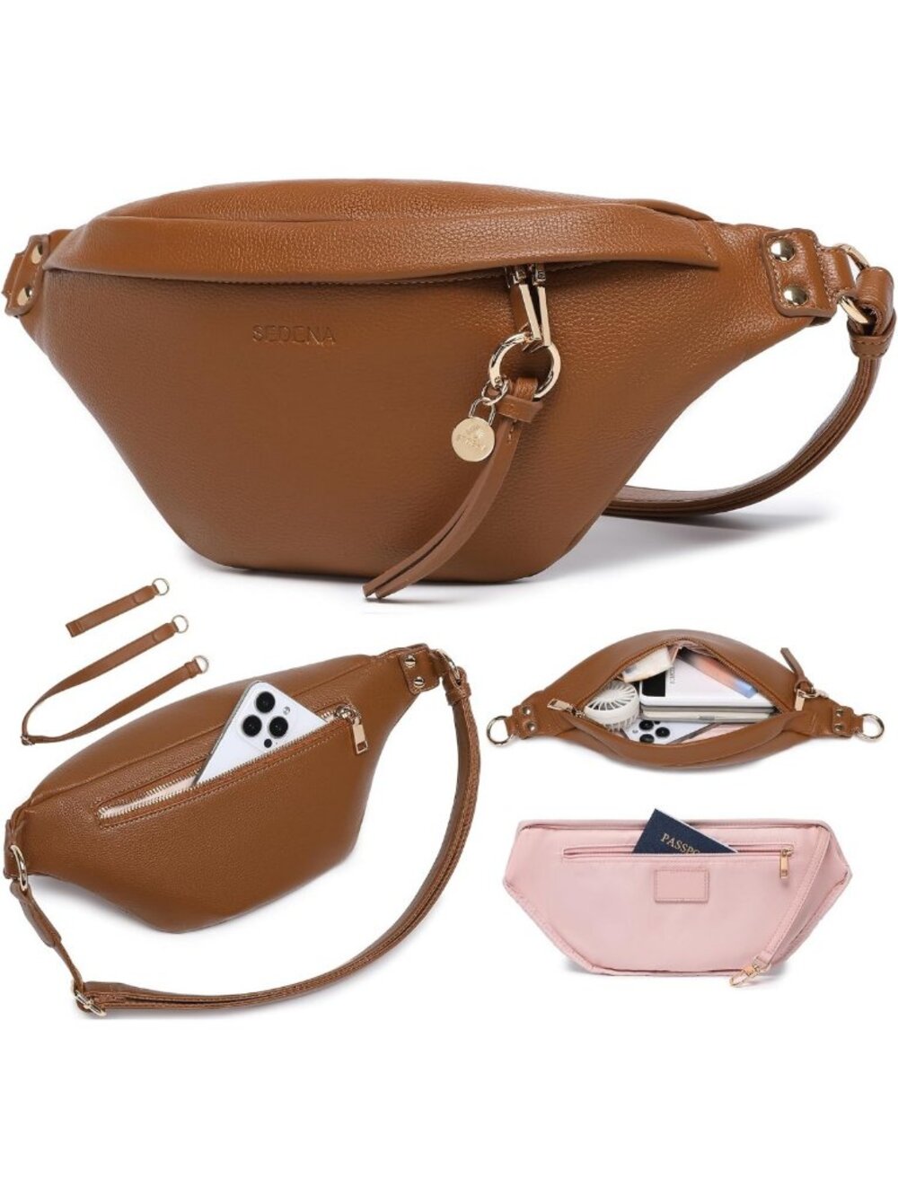 Anti-Theft RFID Crossbody Bag for Travel | Adjustable Strap & Multiple